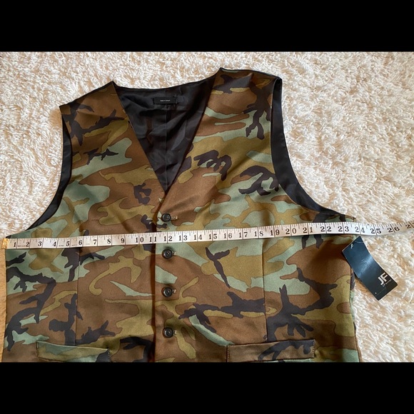 JF j.Ferrar camouflage vest - Picture 3 of 11
